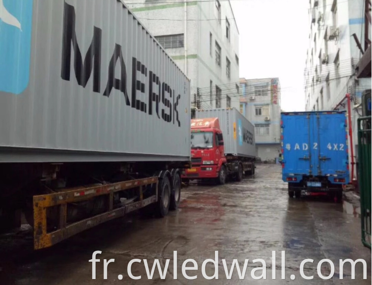 Led Wall Loading container